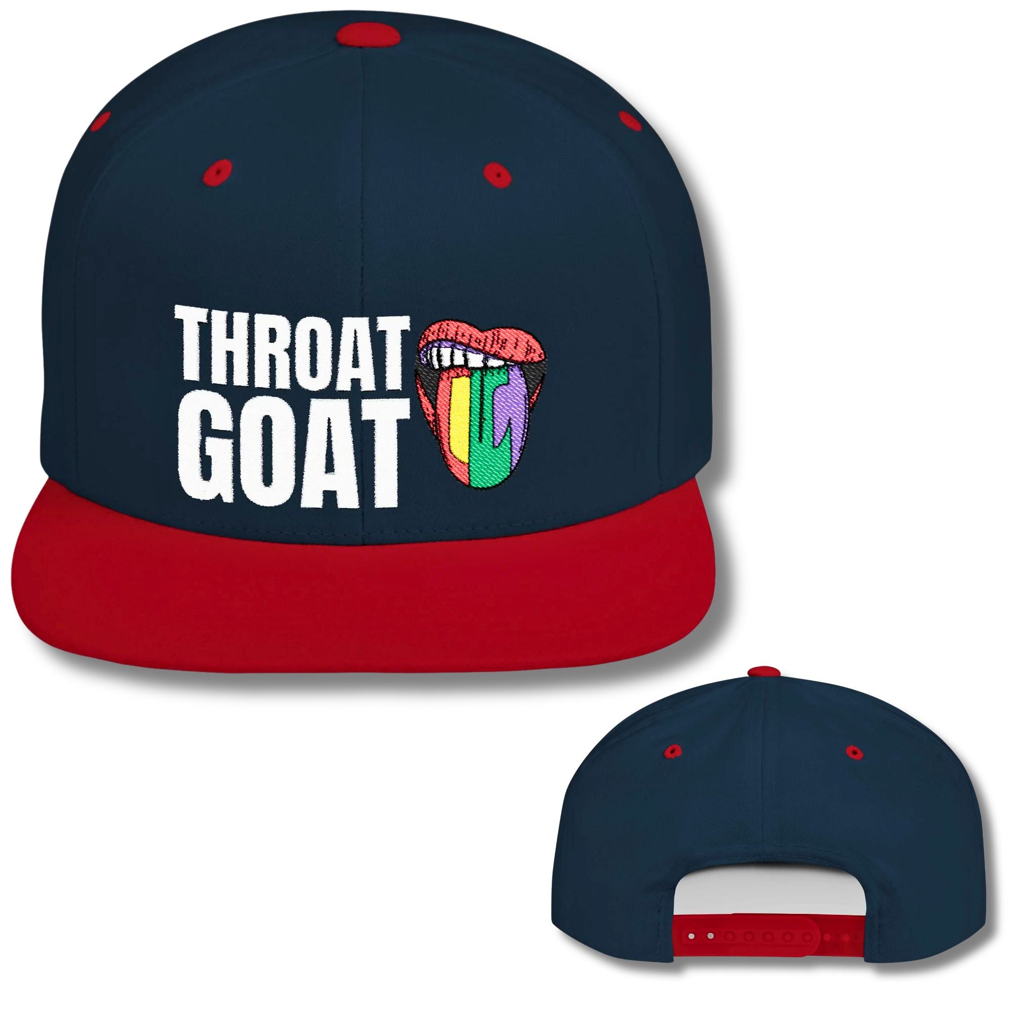 Throat Goat Snapback Cap