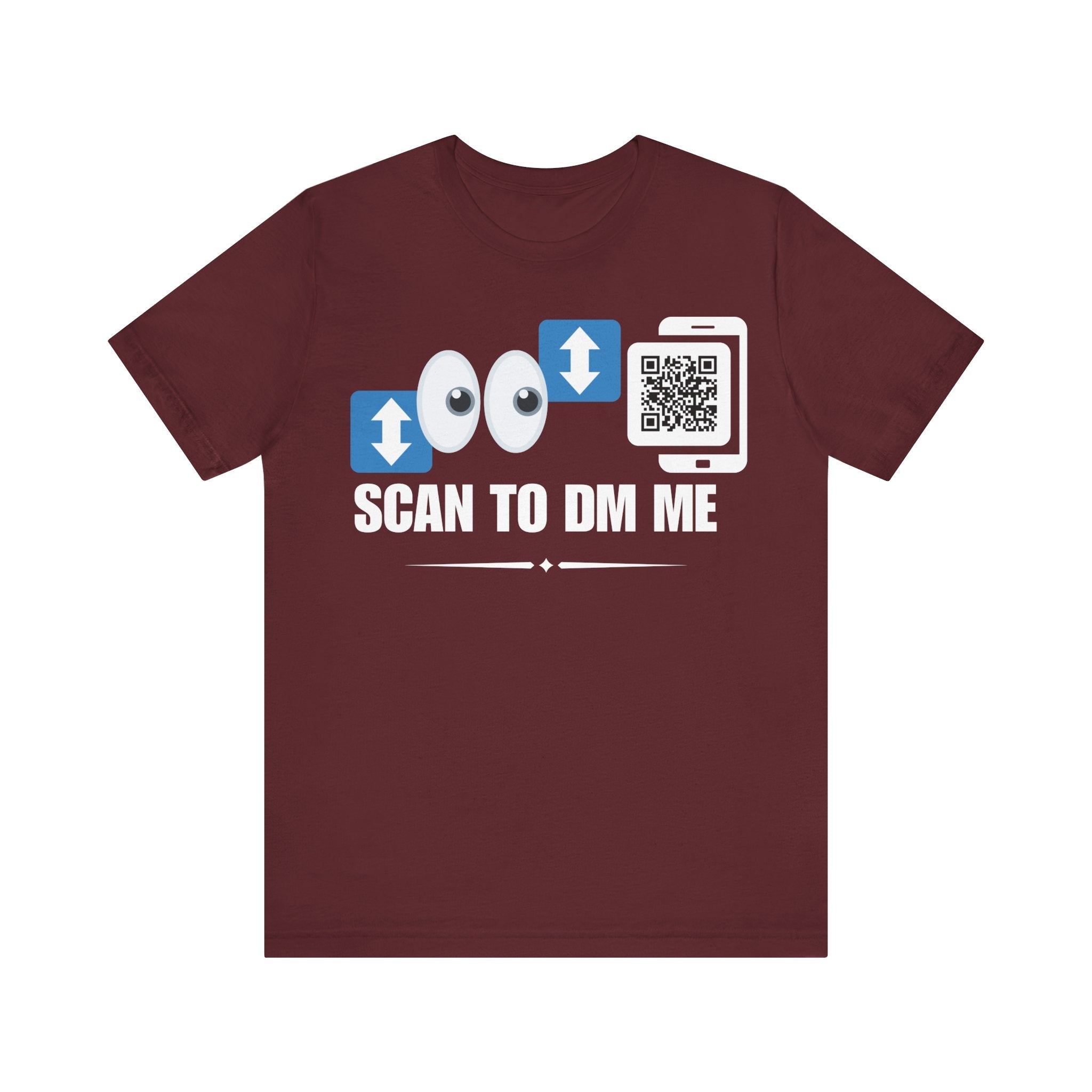 VERS For VERS Emoji QR Contact T-shirt (Single Side Design)