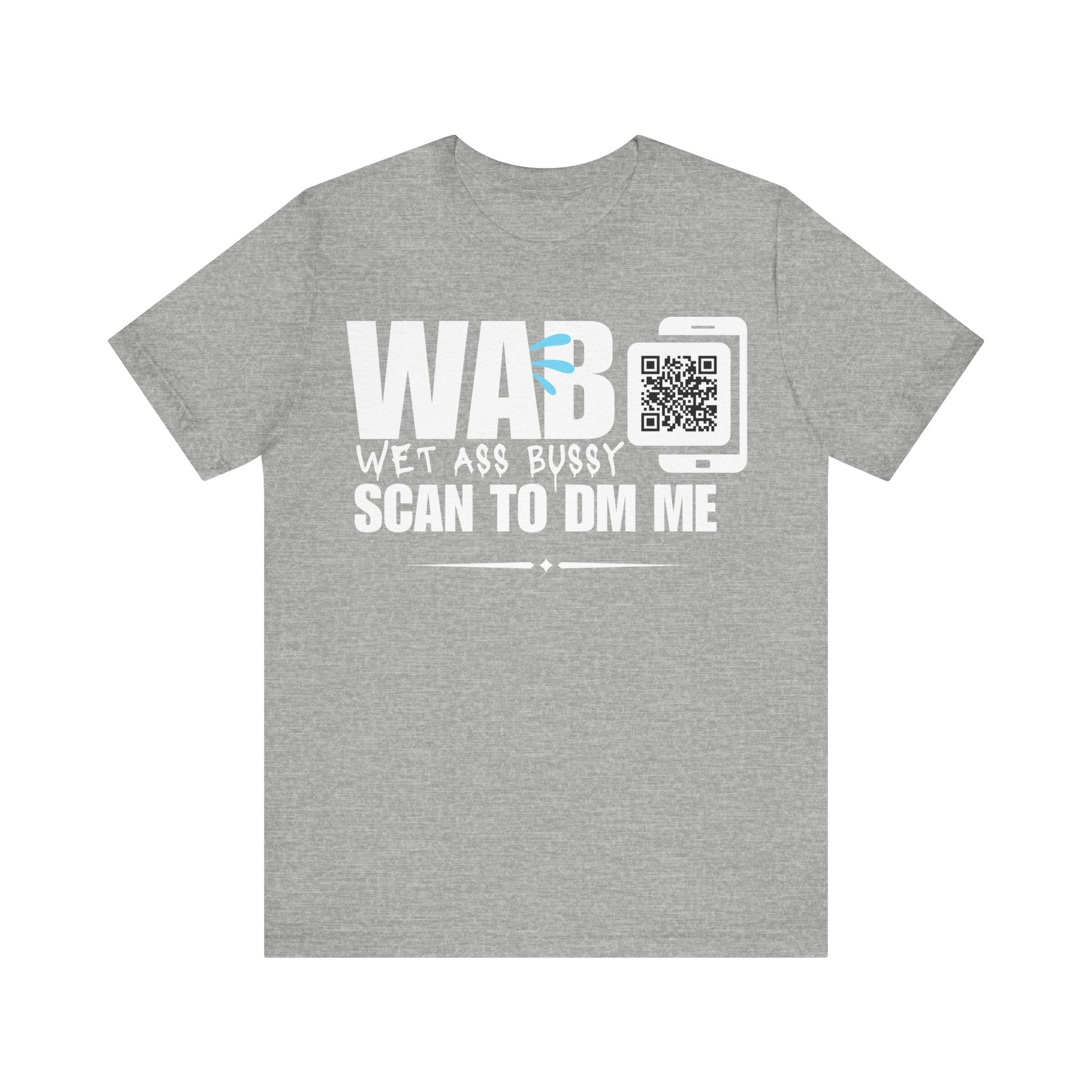 WAB QR Contact T-shirt (Single Side Design)