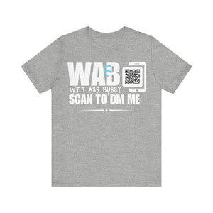 WAB QR Contact T-shirt (Single Side Design)