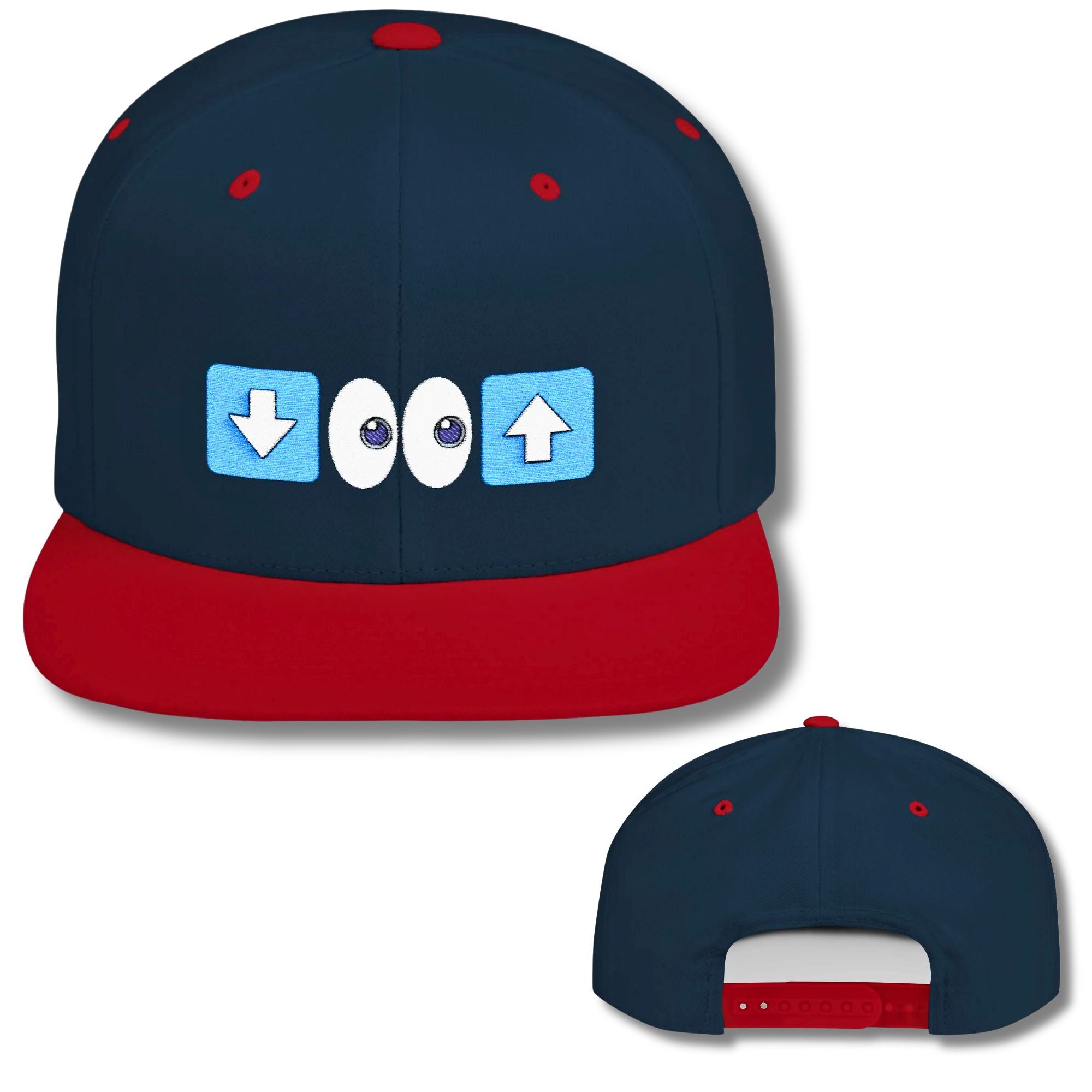 Versatile Top Emoji Snapback Cap