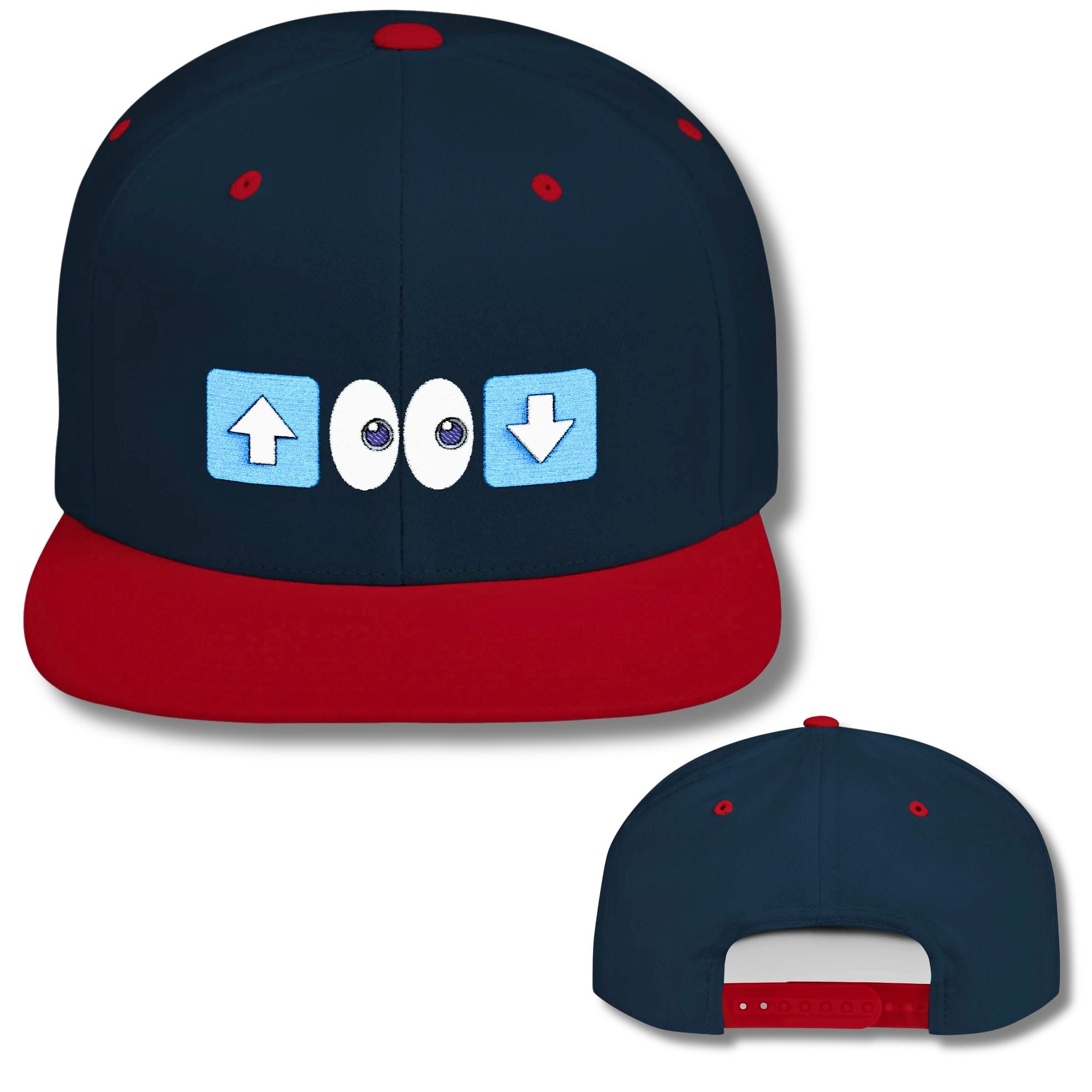 Top Looking For Bottom Emoji Snapback Cap