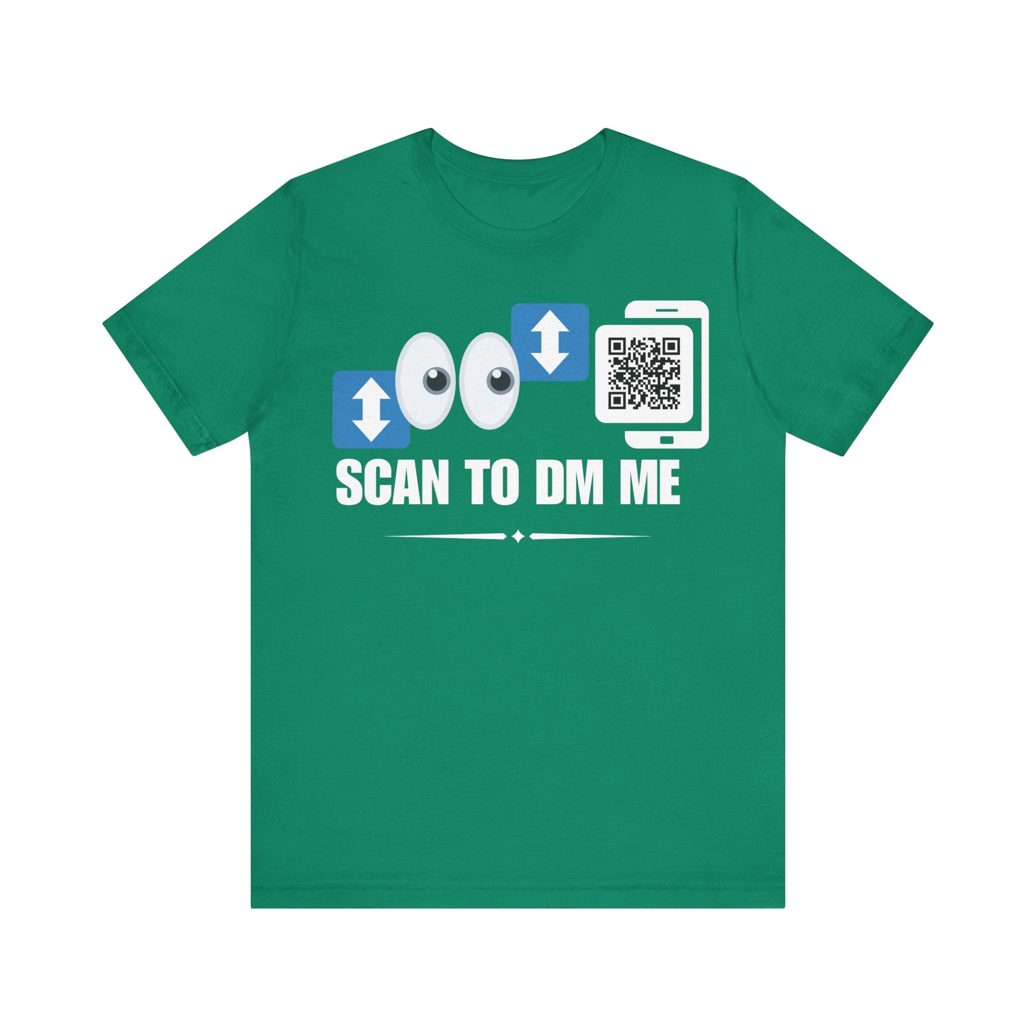 VERS For VERS Emoji QR Contact T-shirt (Single Side Design)