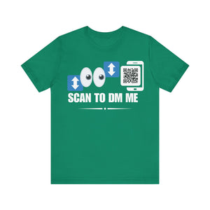 VERS For VERS Emoji QR Contact T-shirt (Single Side Design)