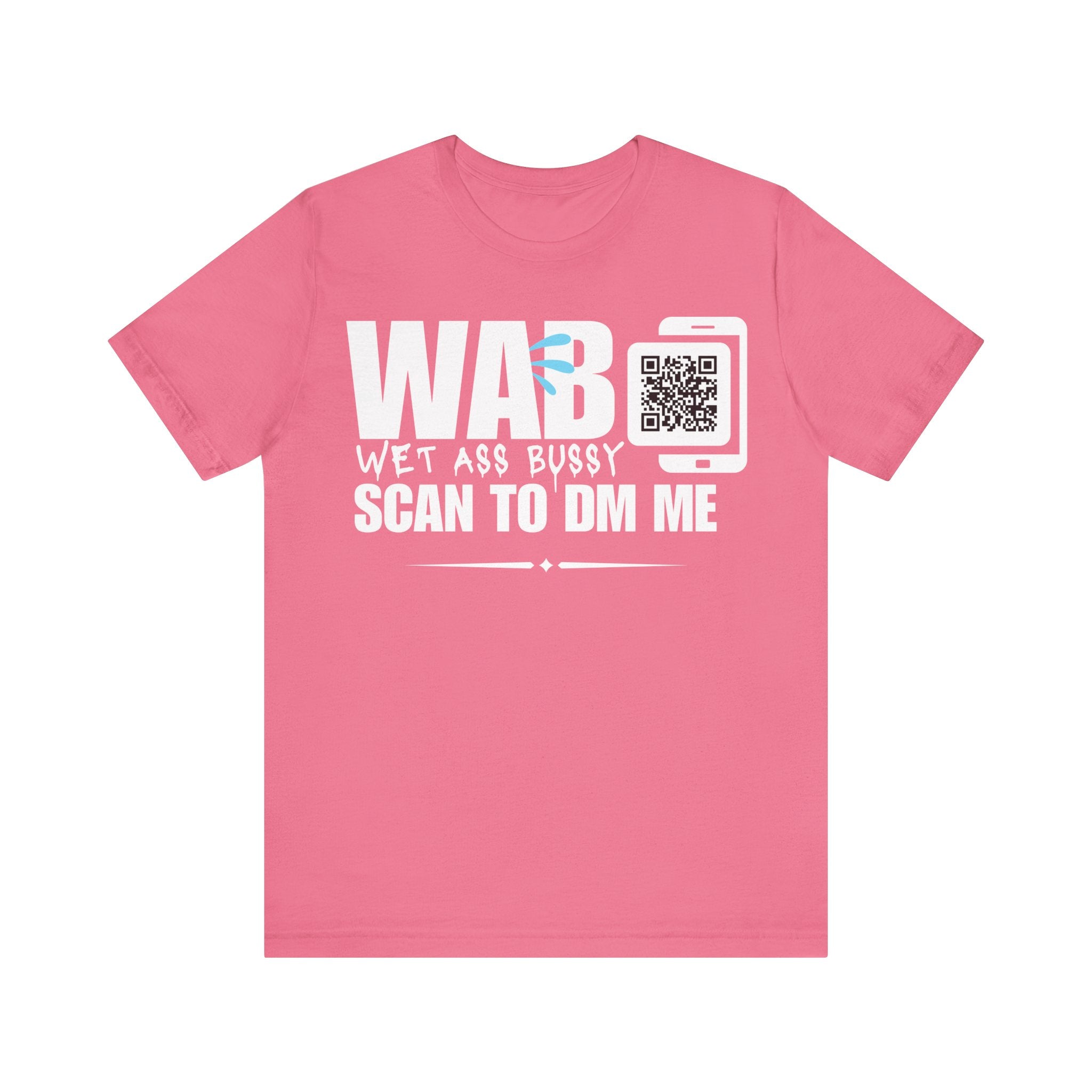 WAB QR Contact T-shirt (Single Side Design)