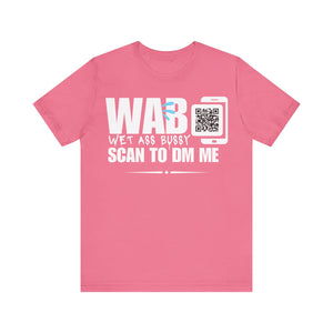 WAB QR Contact T-shirt (Single Side Design)