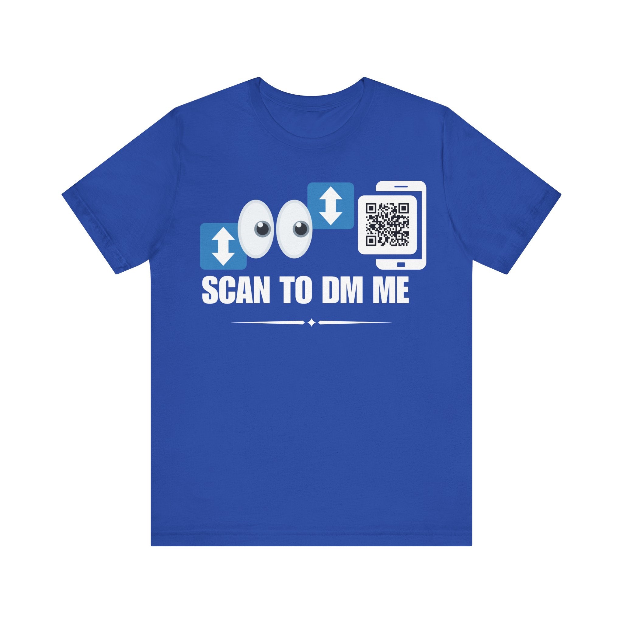VERS For VERS Emoji QR Contact T-shirt (Single Side Design)