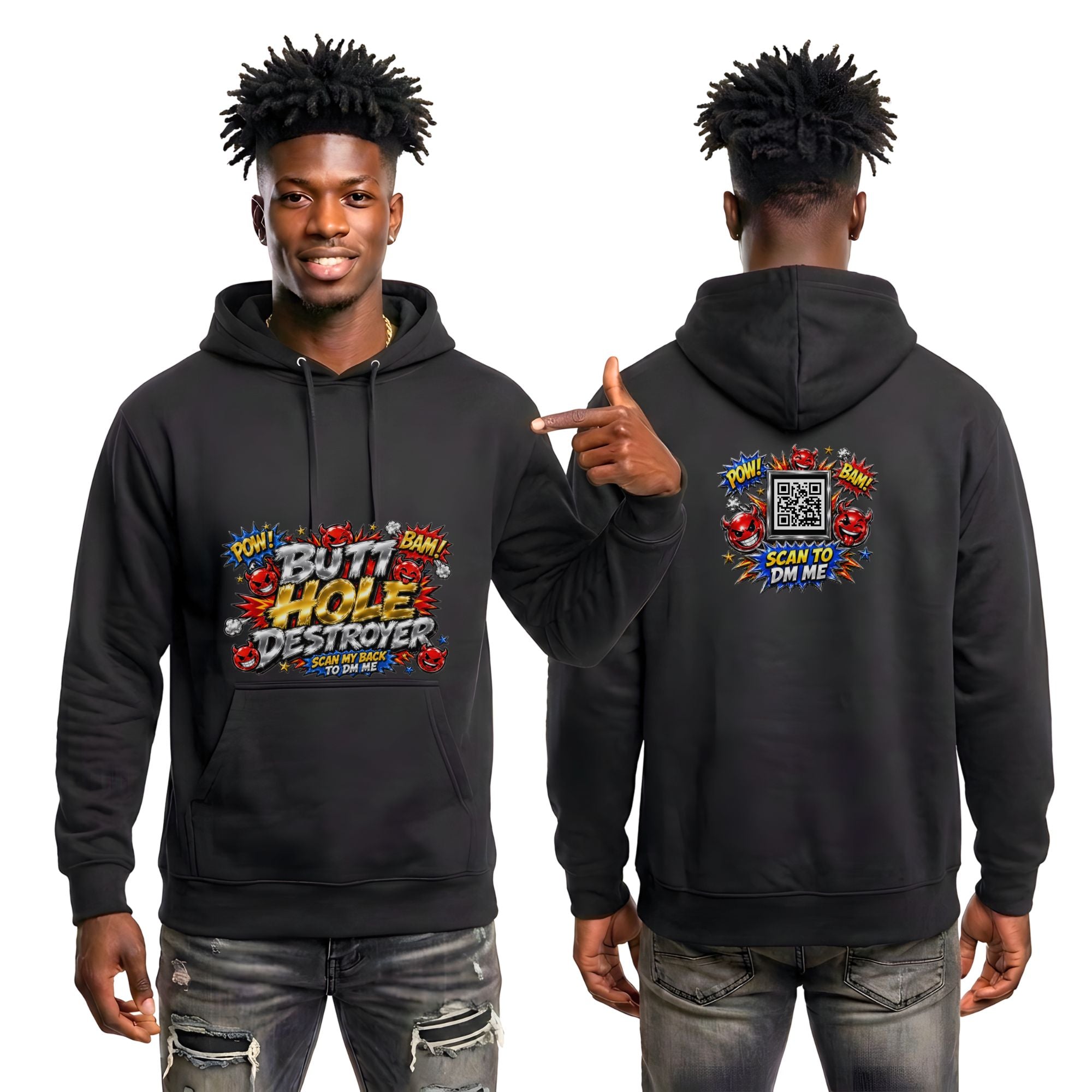 Butt Hole Destroyer Hoodie
