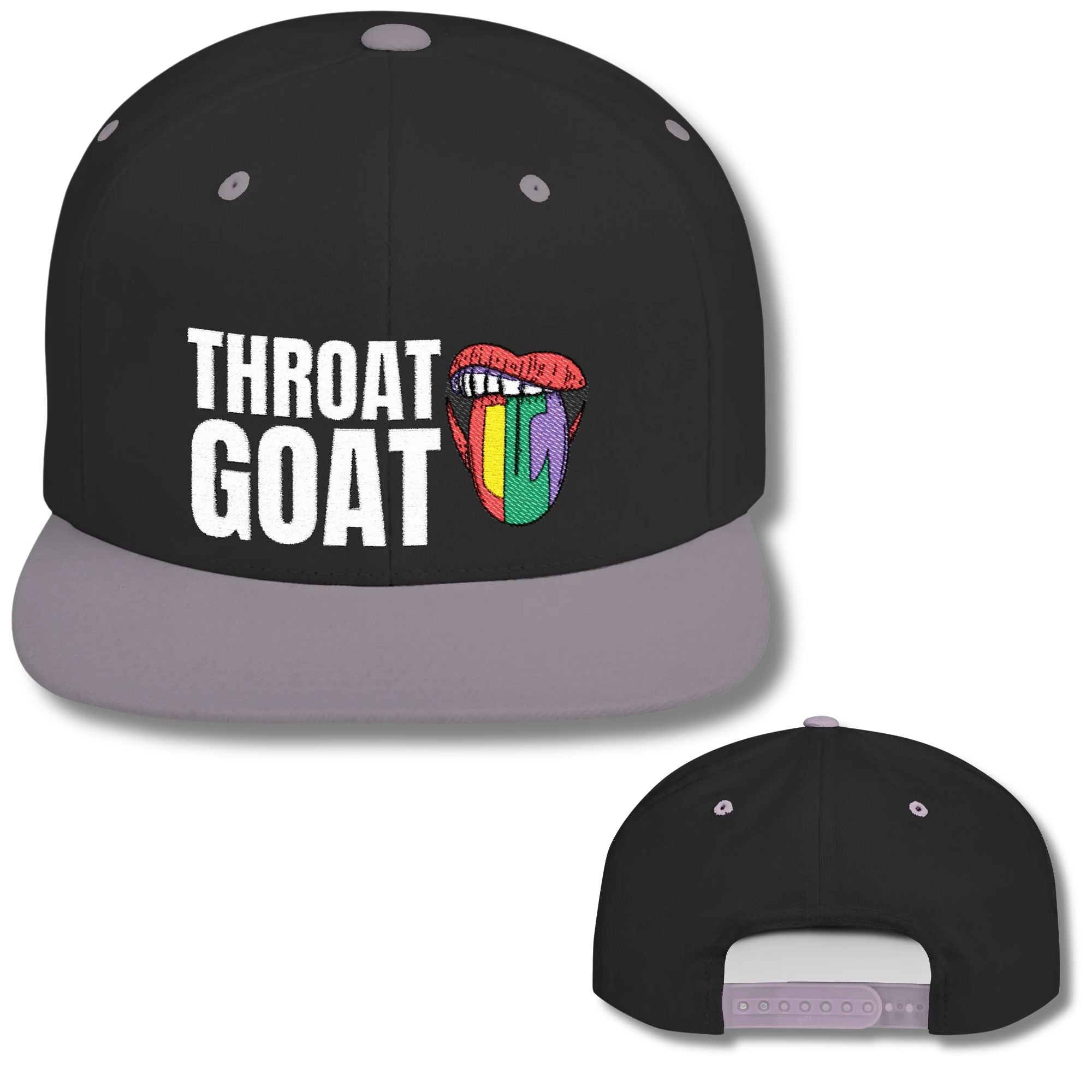Throat Goat Snapback Cap