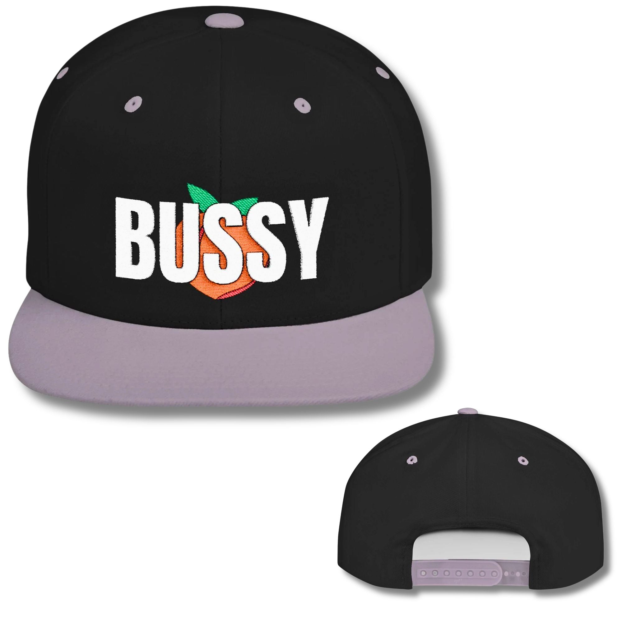 Bussy Peach Snapback Cap