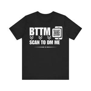 BTTM QR Contact T-shirt (Single Side Design)
