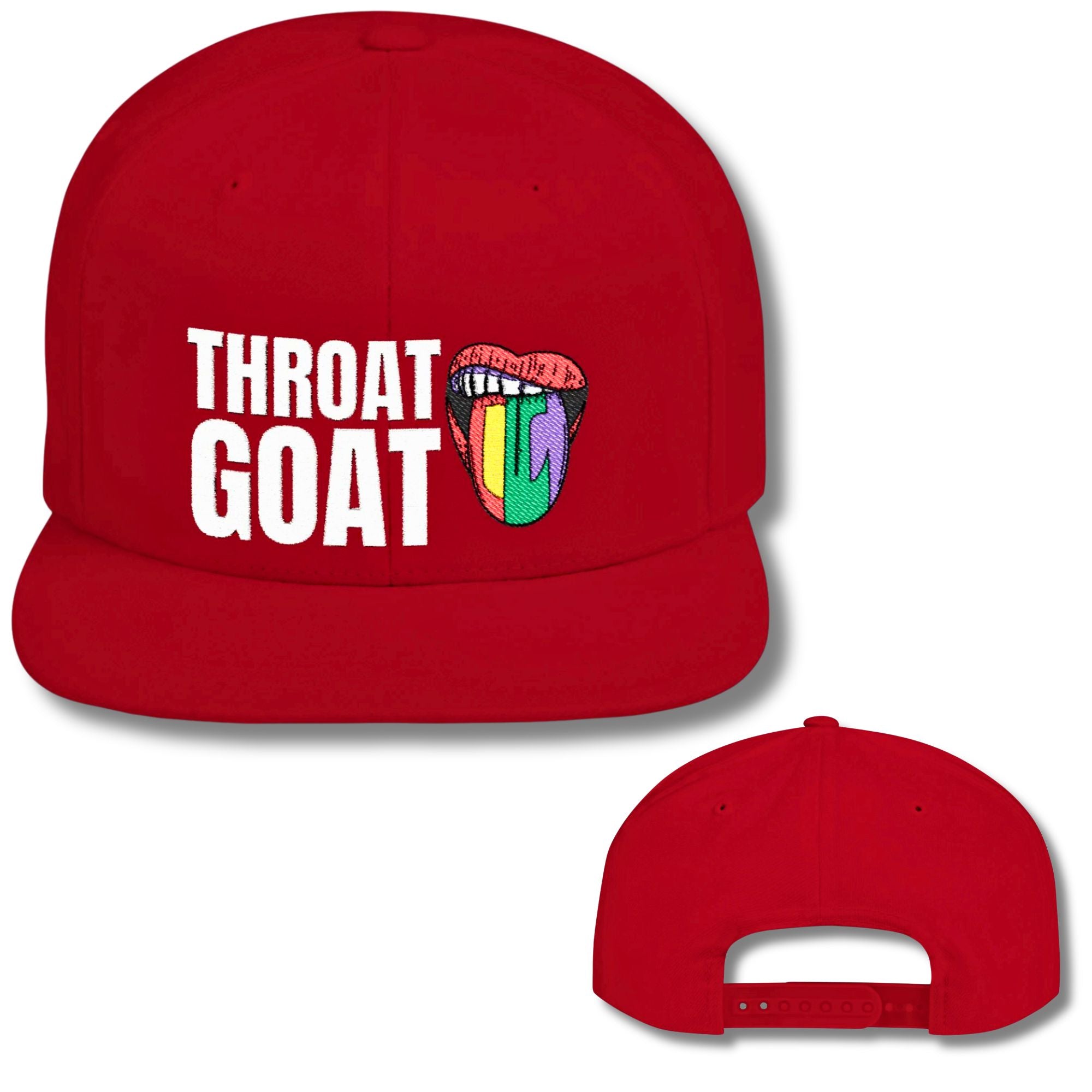 Throat Goat Snapback Cap