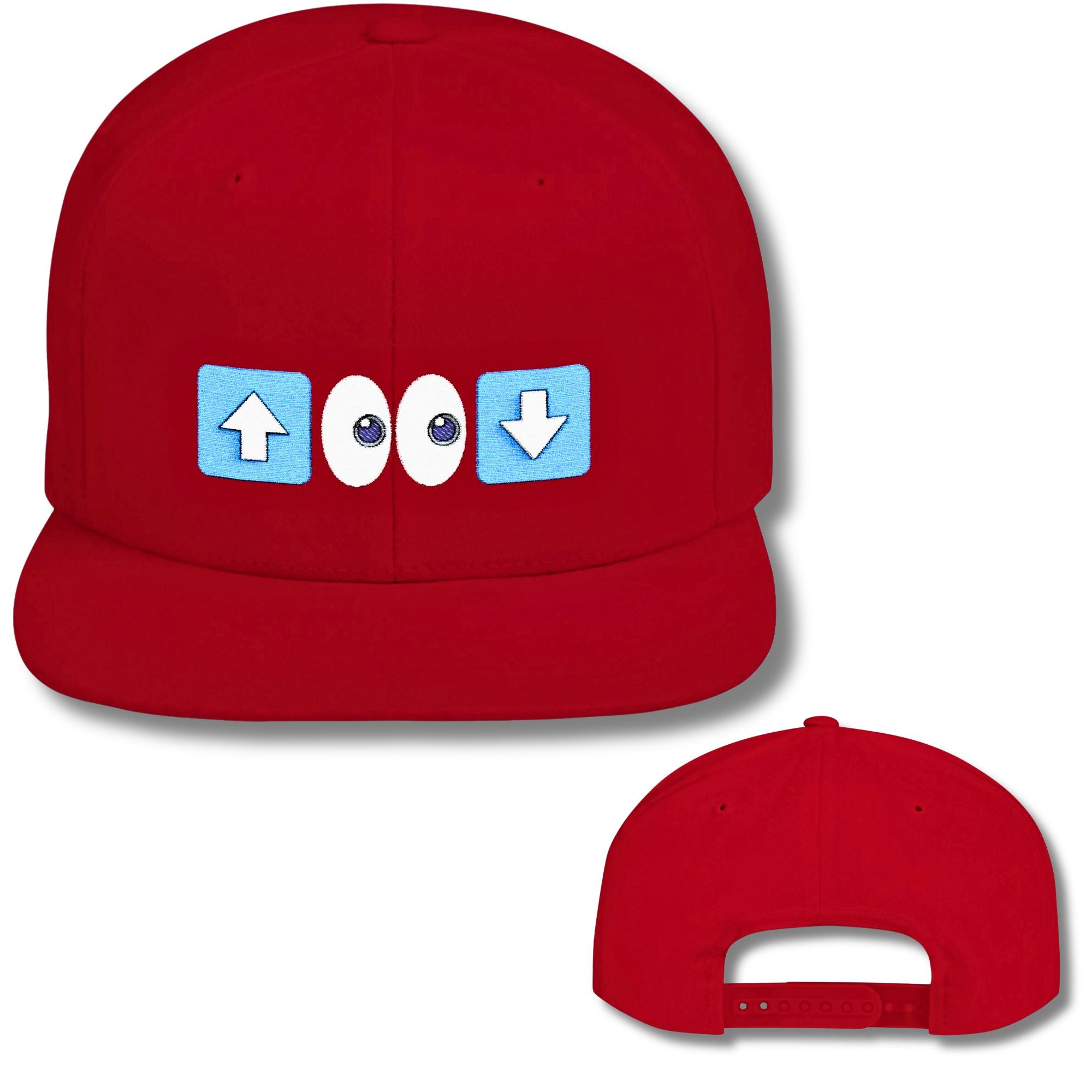 Top Looking For Bottom Emoji Snapback Cap