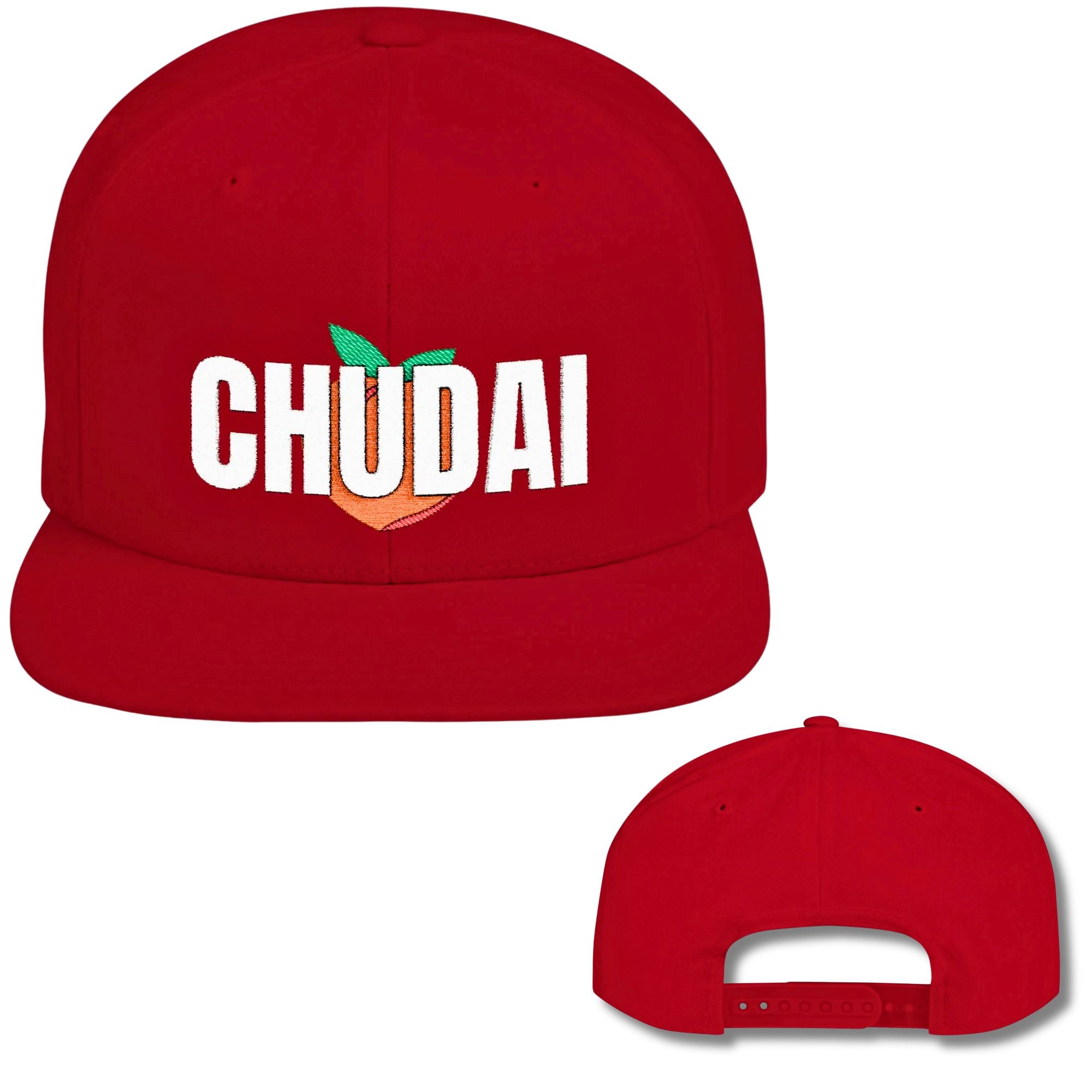 Bottom Chudai Peach Snapback Cap