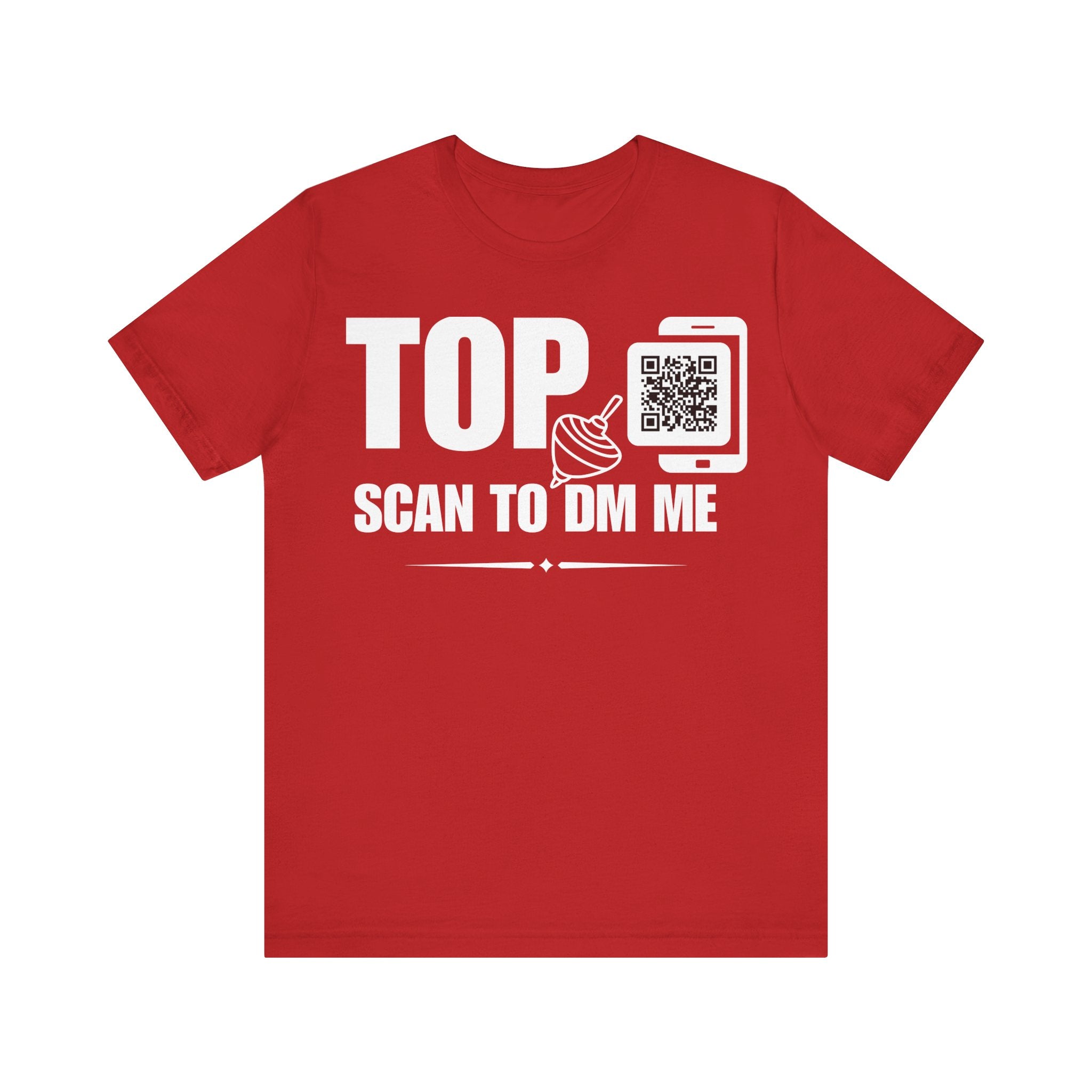 TOP QR Contact T-shirt (Single Side Design)