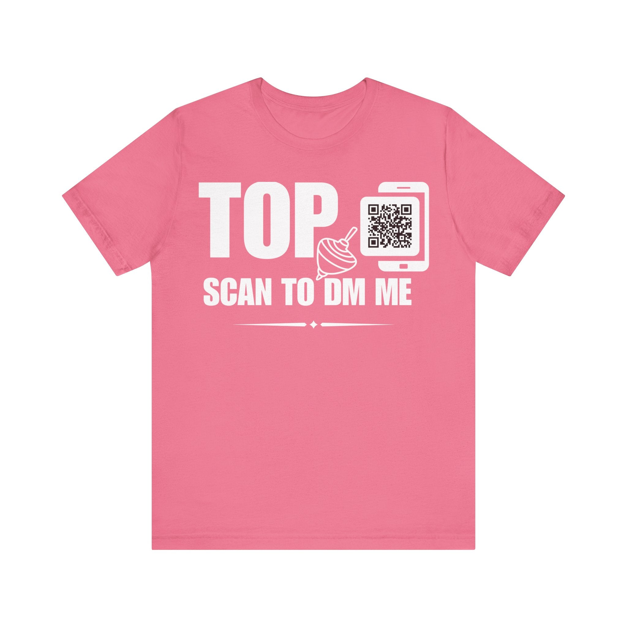TOP QR Contact T-shirt (Single Side Design)