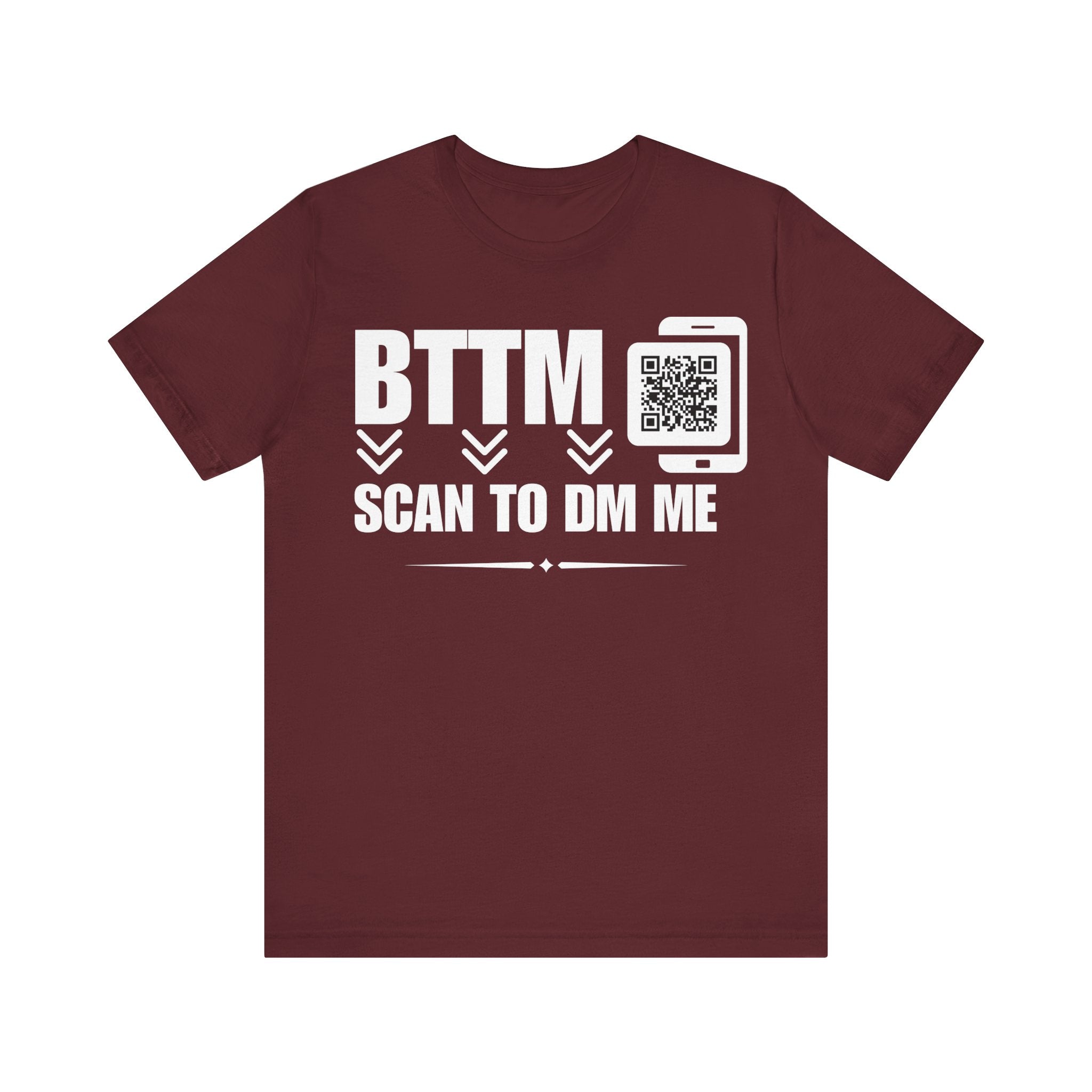 BTTM QR Contact T-shirt (Single Side Design)