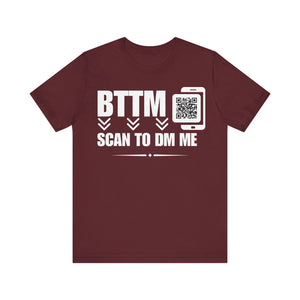 BTTM QR Contact T-shirt (Single Side Design)