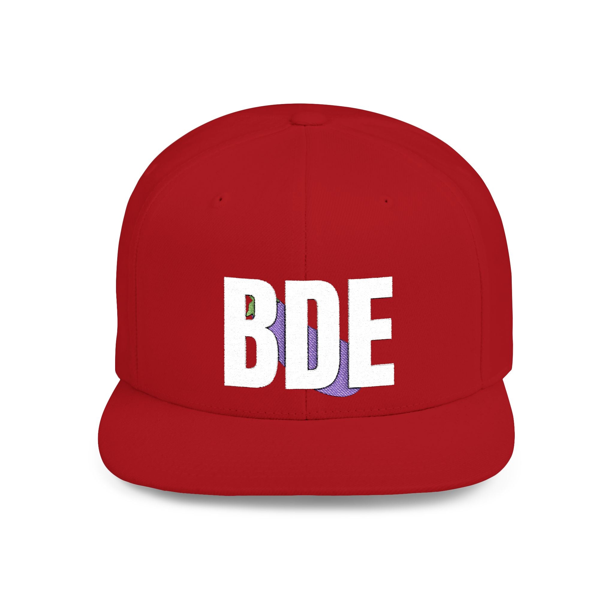 BDE Eggplant Snapback Cap