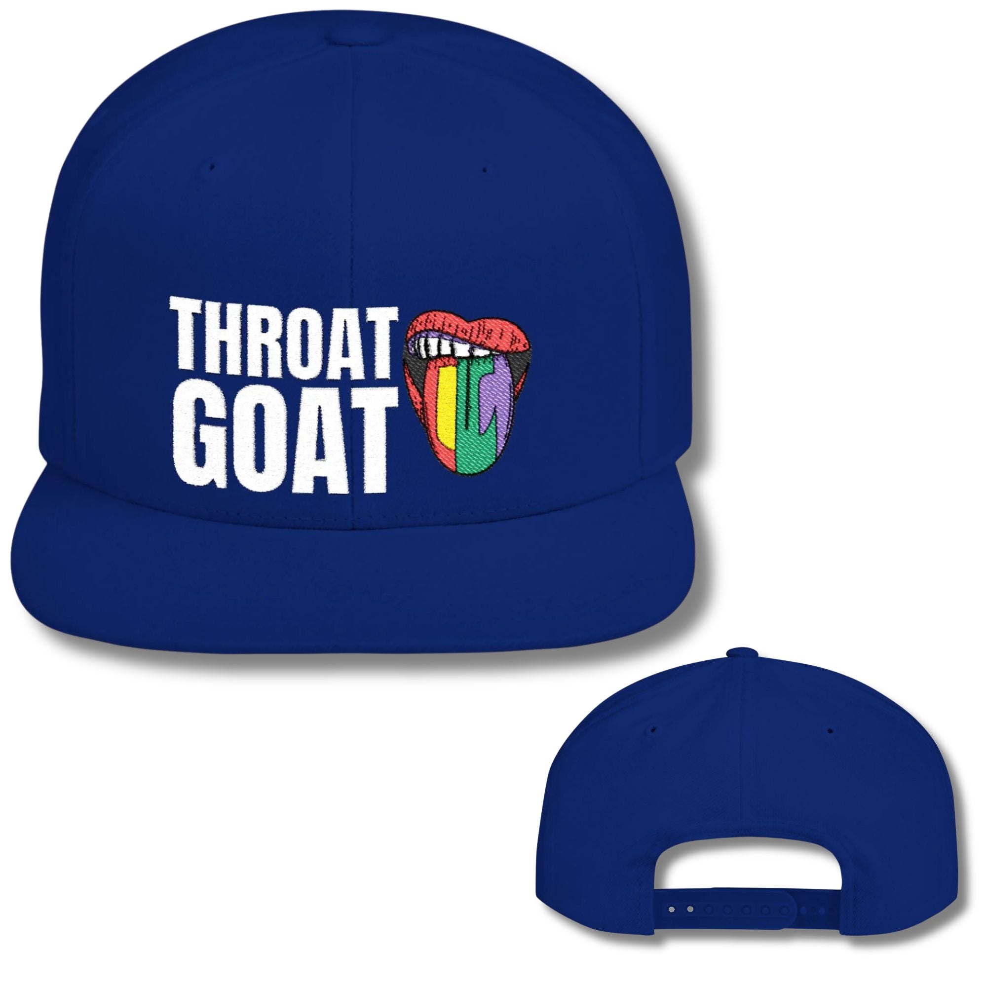 Throat Goat Snapback Cap