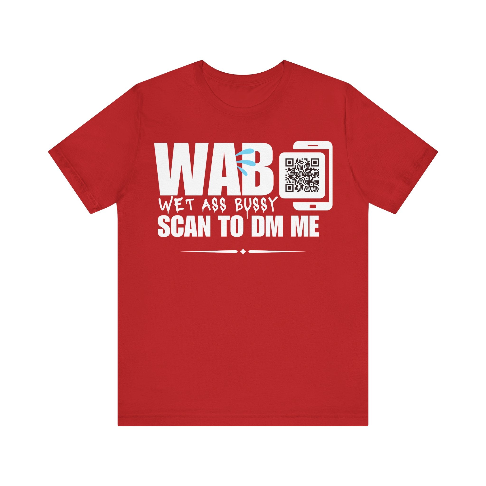 WAB QR Contact T-shirt (Single Side Design)
