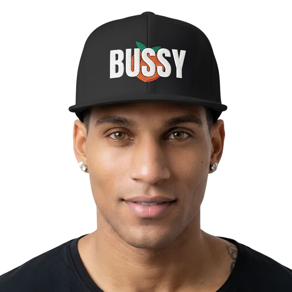 Bussy Peach Snapback Cap