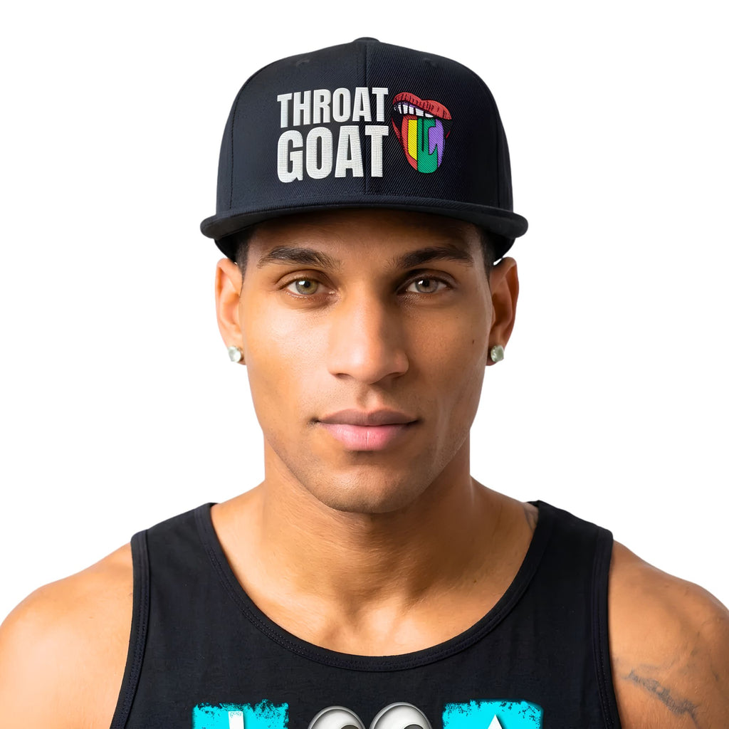 Throat Goat Snapback Cap