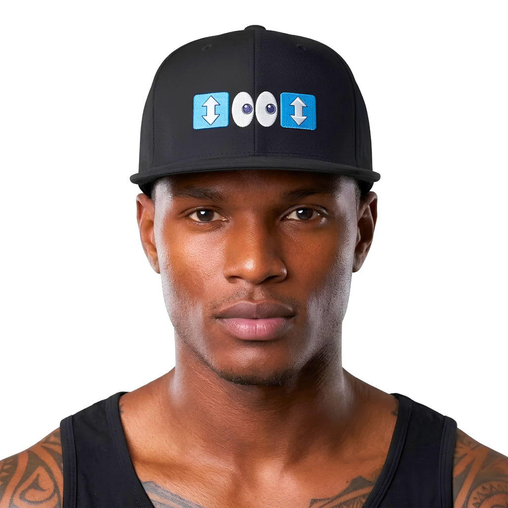 Versatile Top Emoji Snapback Cap