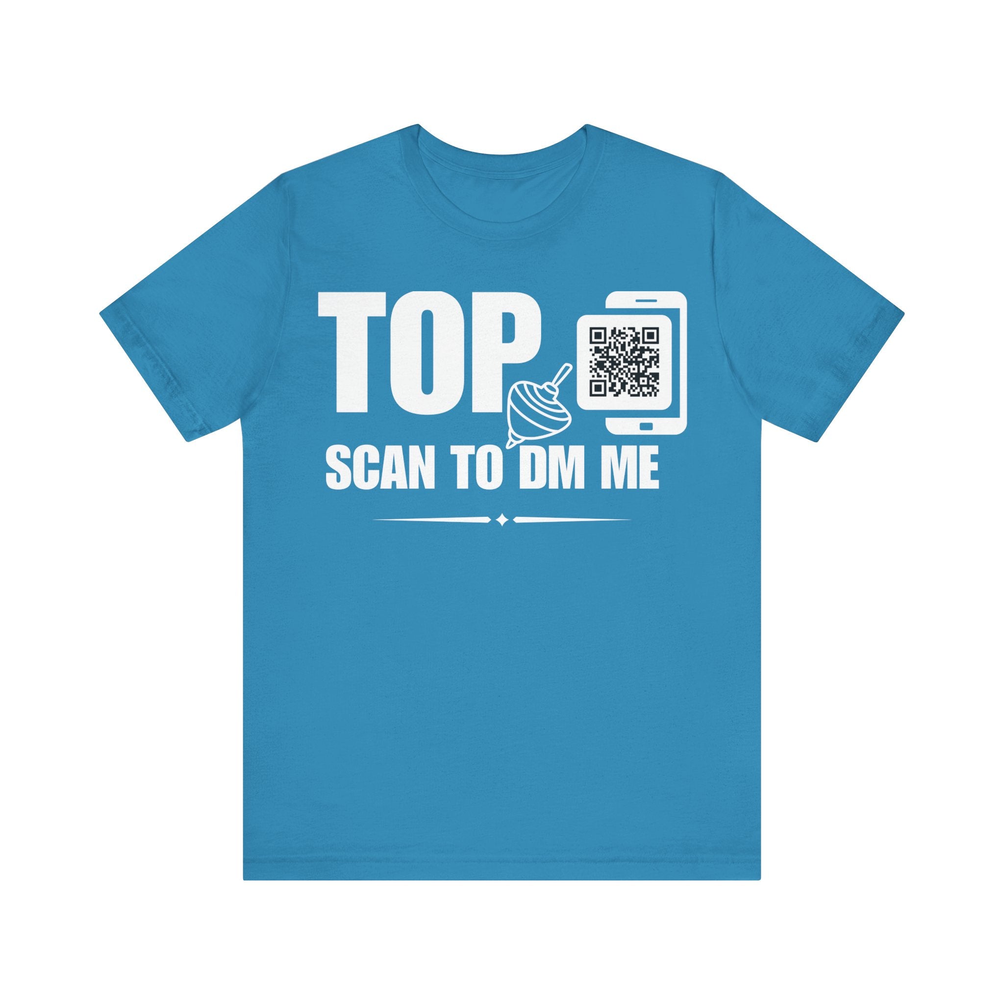 TOP QR Contact T-shirt (Single Side Design)