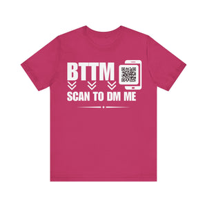 BTTM QR Contact T-shirt (Single Side Design)