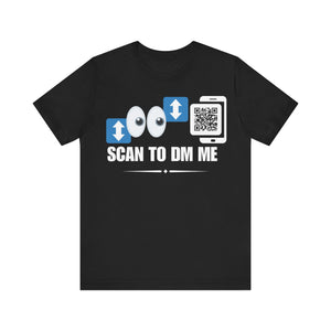 VERS For VERS Emoji QR Contact T-shirt (Single Side Design)