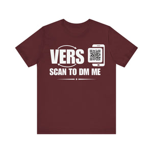 VERS QR Contact T-shirt (Single Side Design)