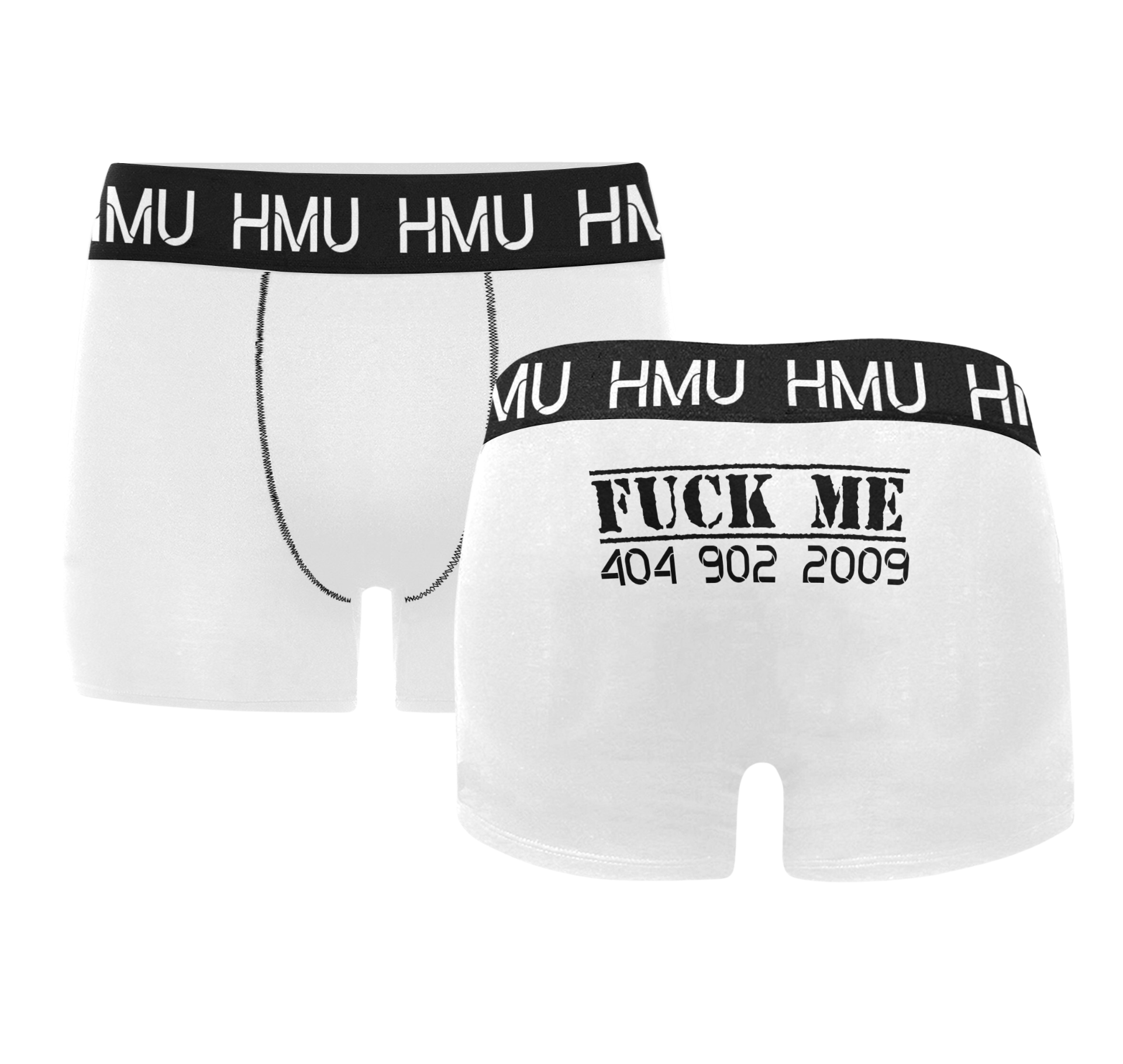 Fuck Me Contact Boxer Briefs