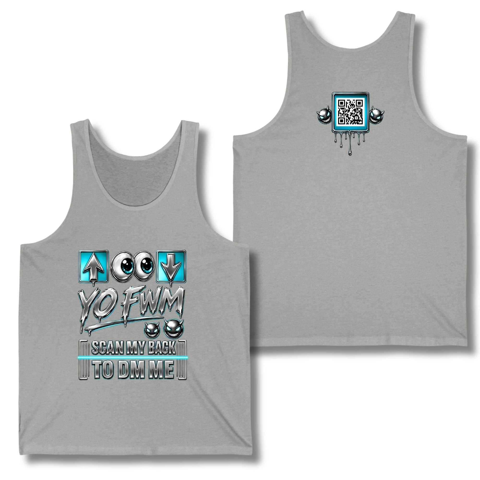 Top For Bottom Arrow Tank Top