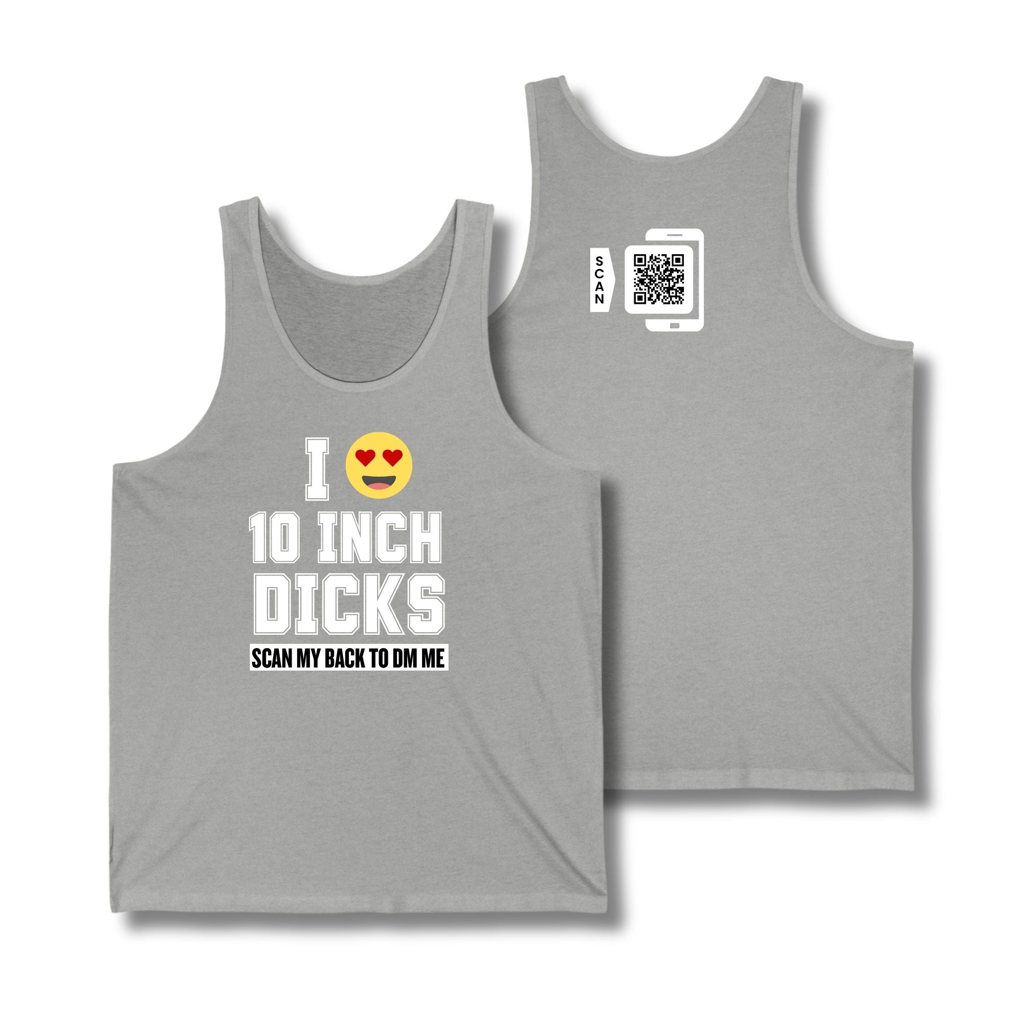 I Love 10 Inch Dicks Tank Top