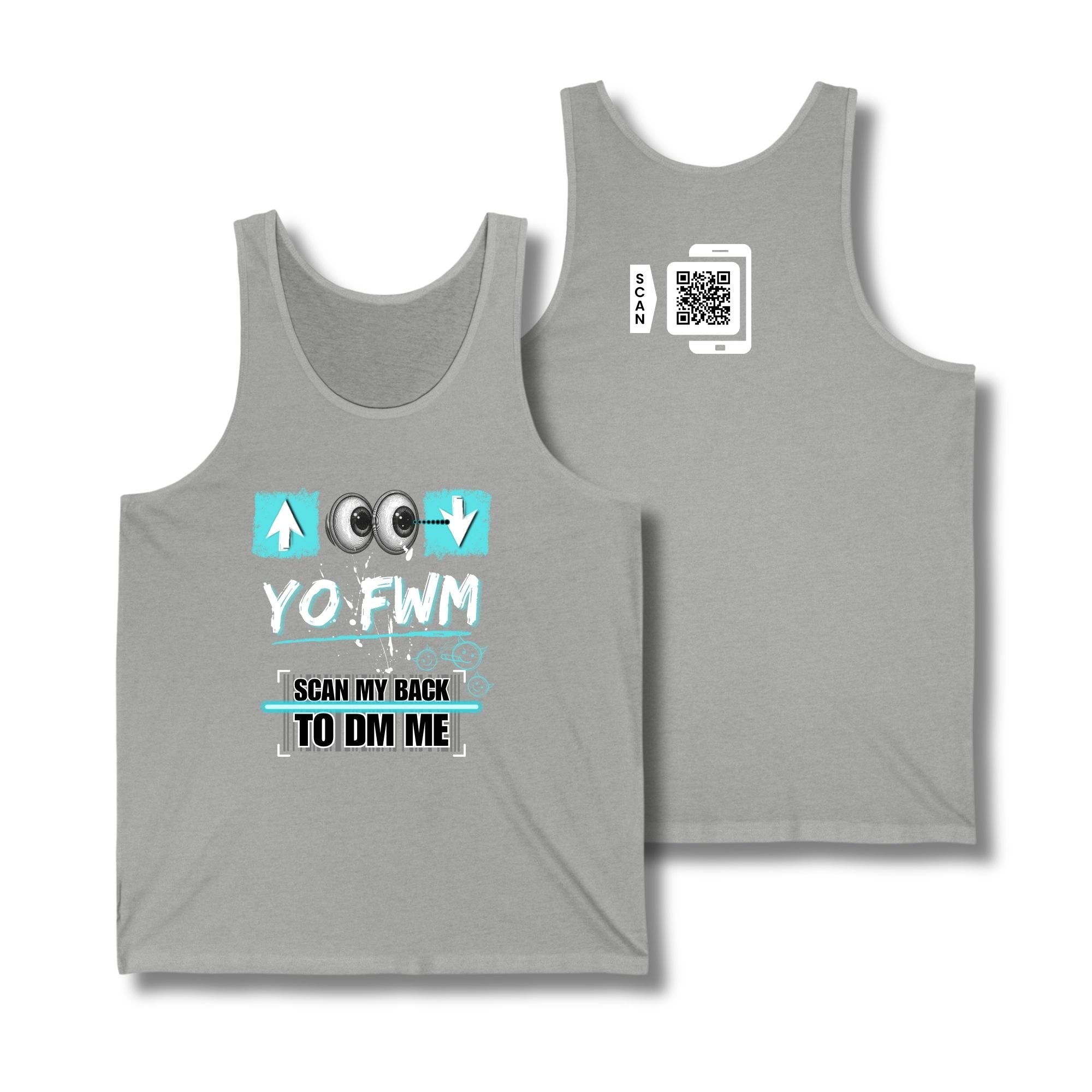 Top For Bottom Arrow Tank Top