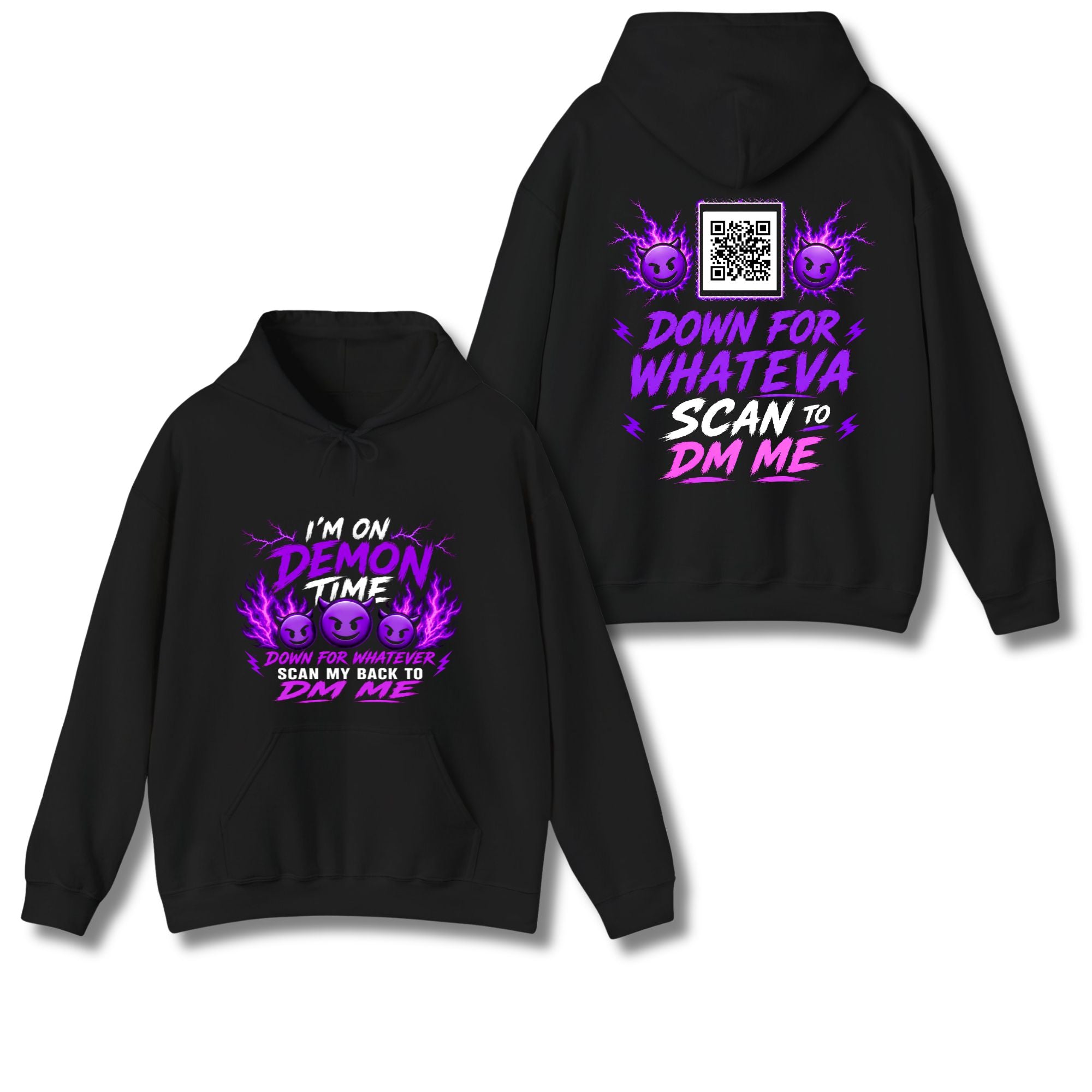 I'm On Demon Time Hoodie