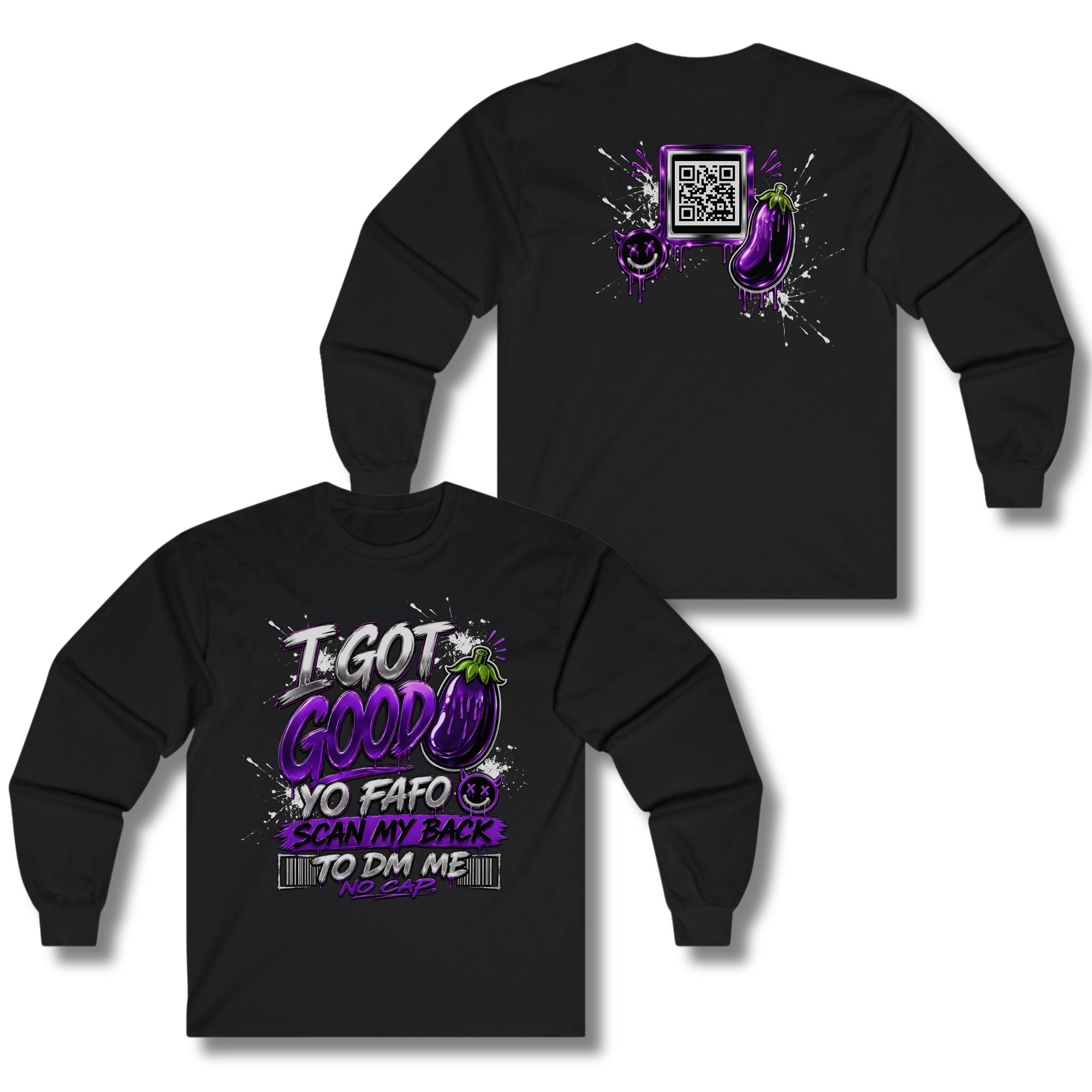 I Got Good Eggplant Master Long Sleeve