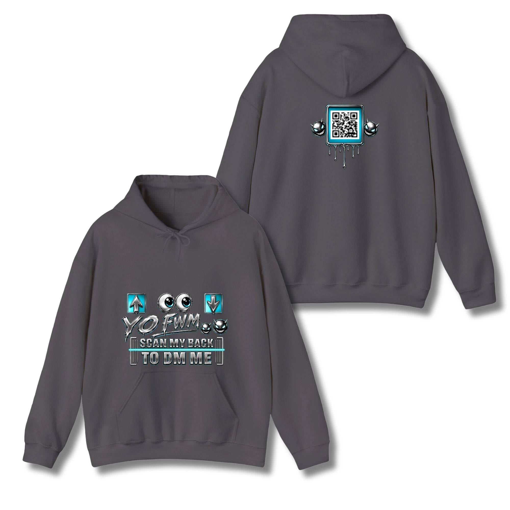 Top For Bottom Arrow Hoodie