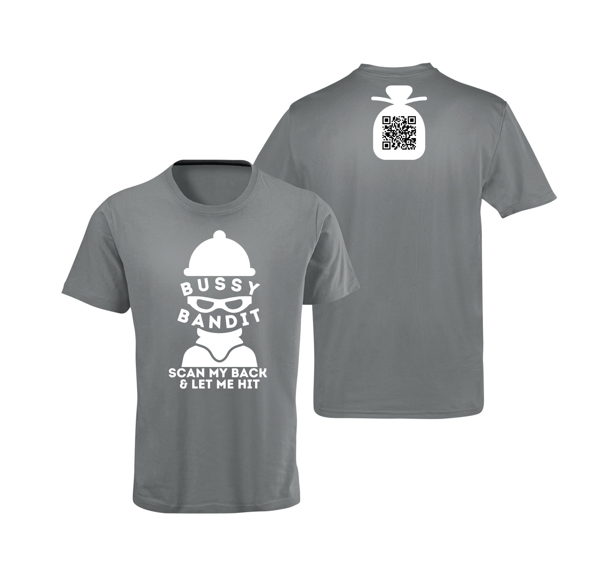 Bussy Bandit QR Code T-Shirt