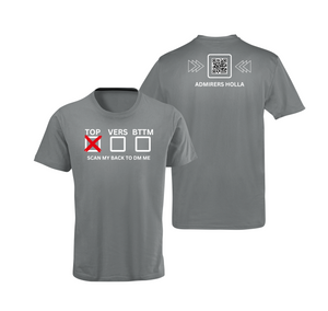 Sexual Position Checkbox QR Code T-Shirt