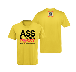 Ass Is The New Pussy QR Code T-Shirt