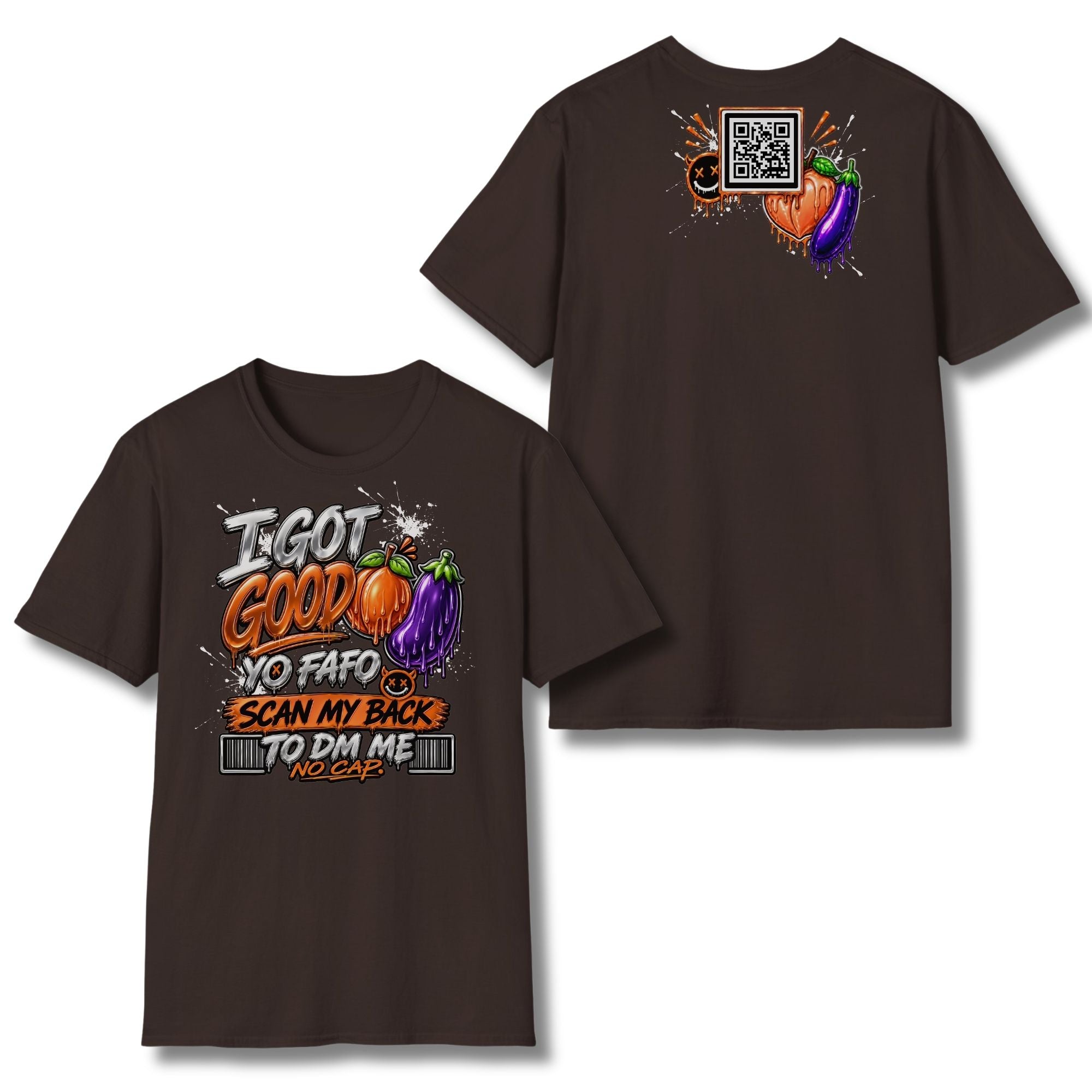 I Got Good Peach and Eggplant T-Shirt