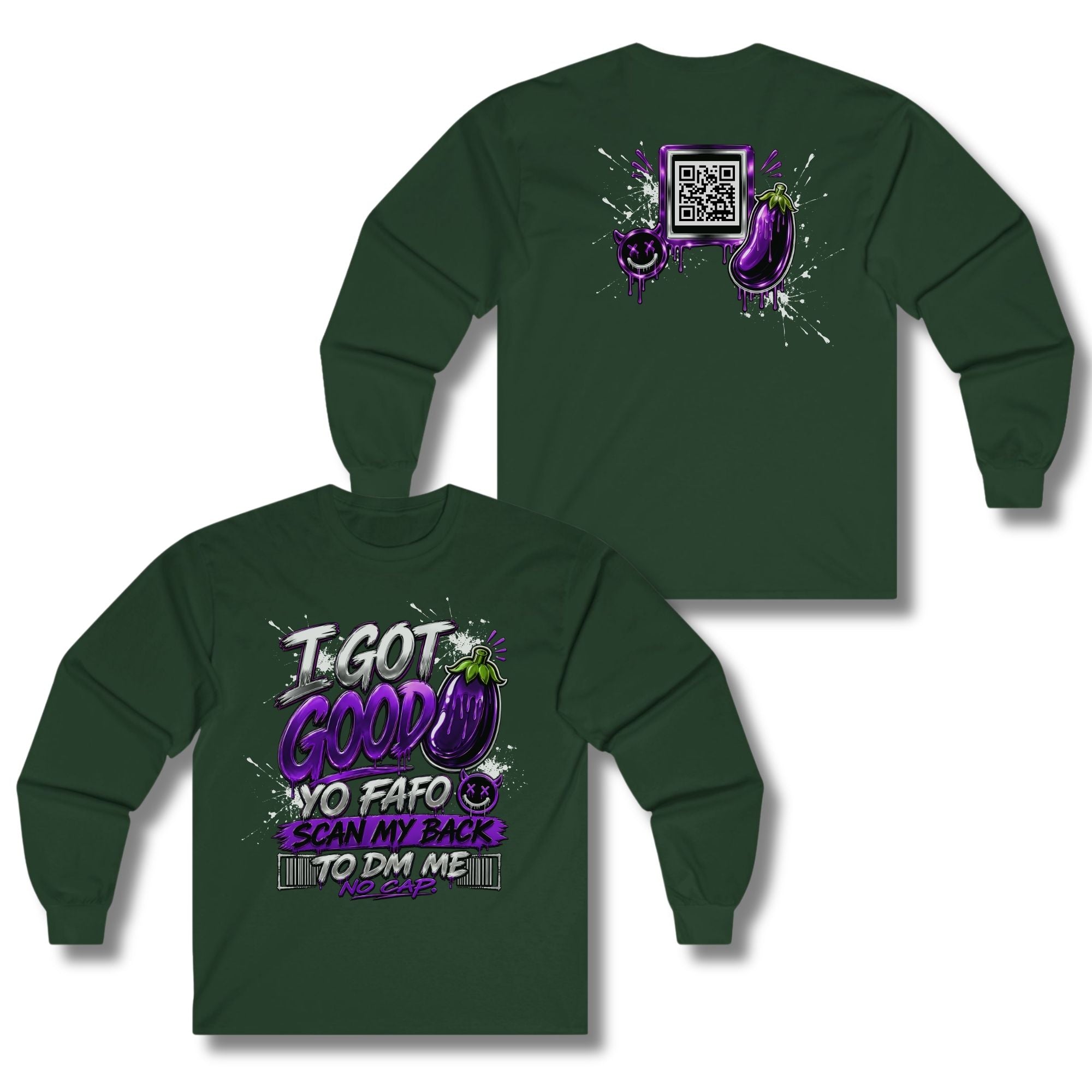 I Got Good Eggplant Master Long Sleeve