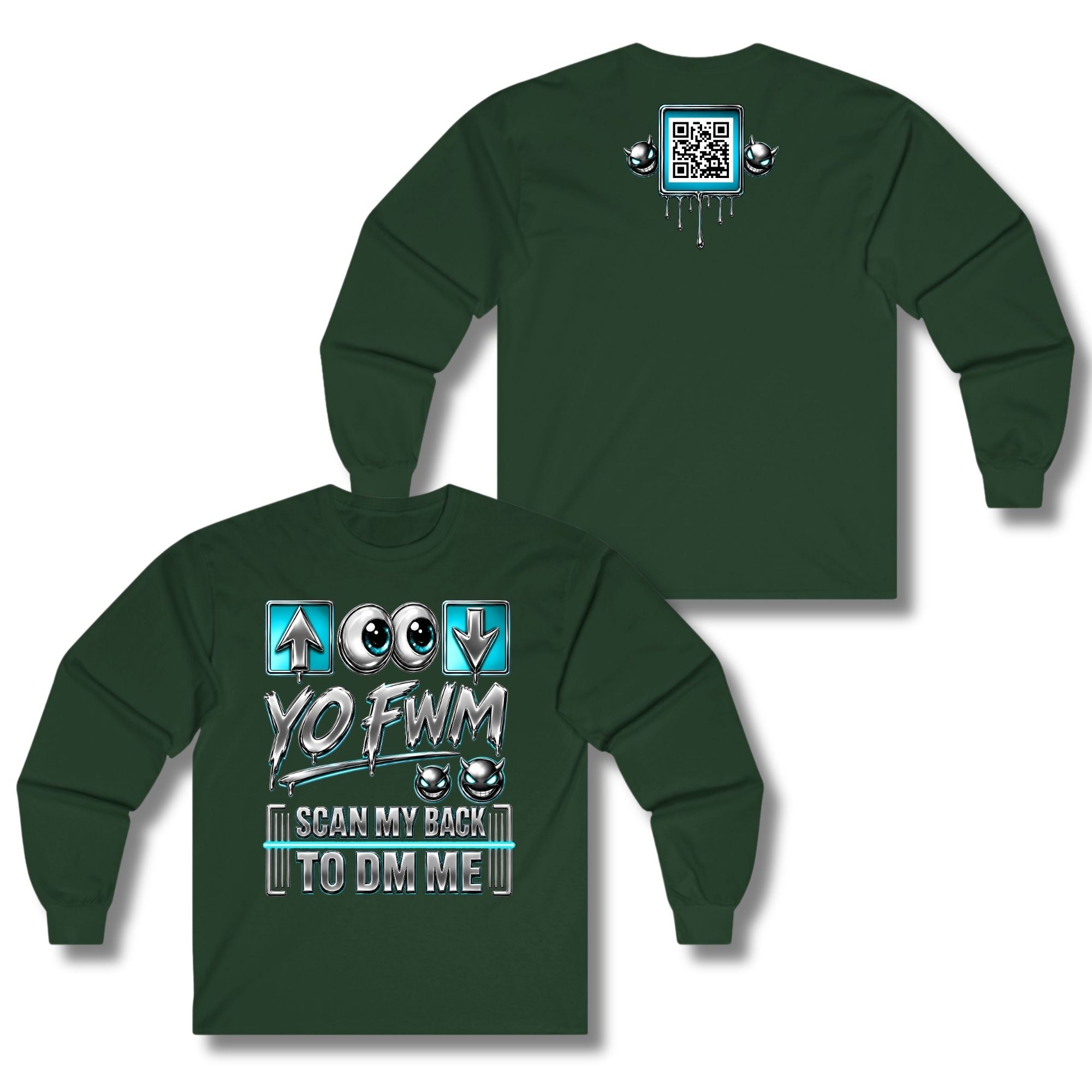 Top For Bottom Arrow Long Sleeve
