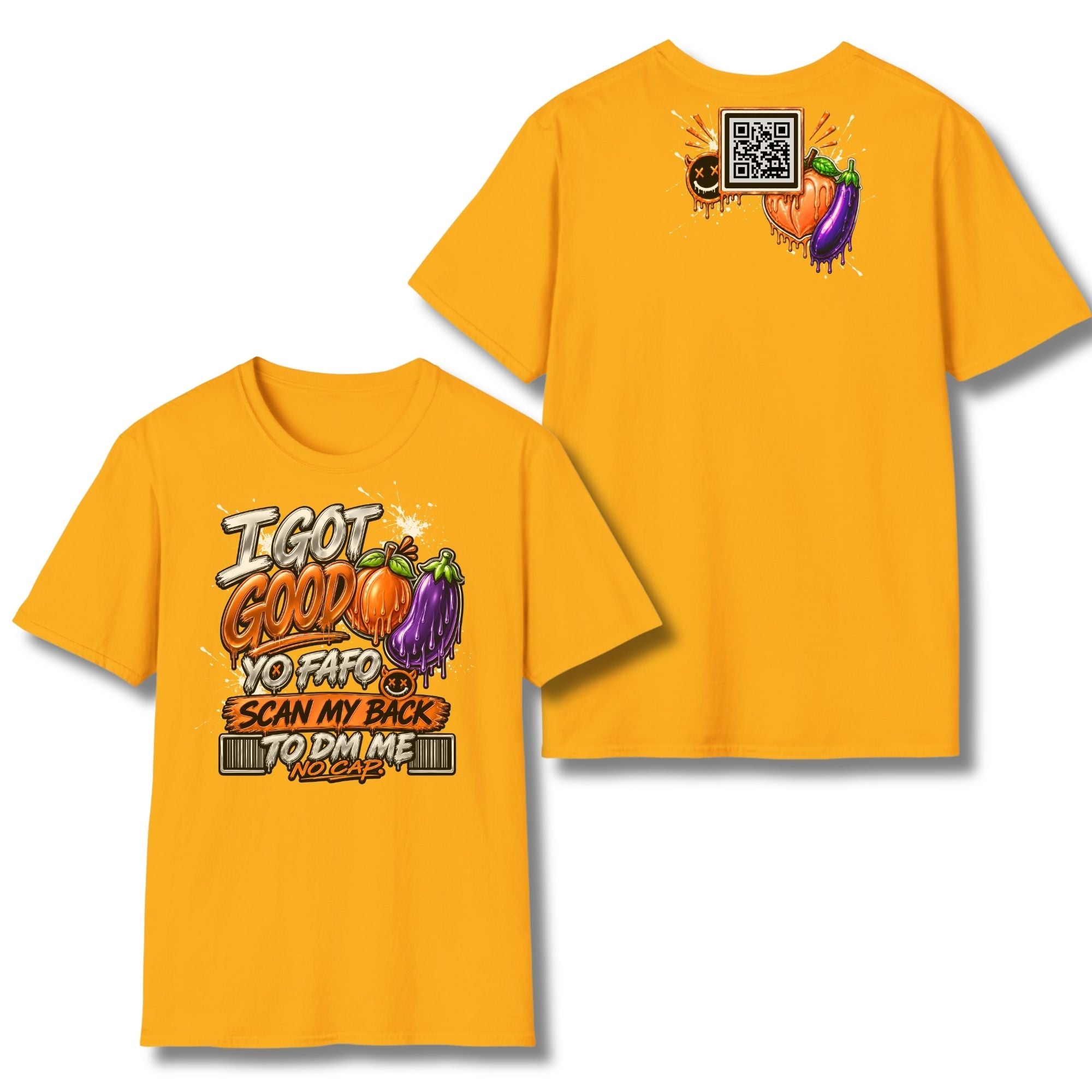 I Got Good Peach and Eggplant T-Shirt
