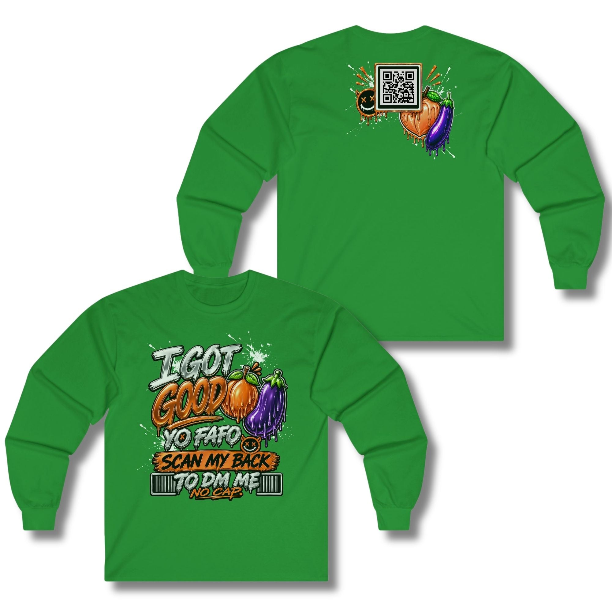 I Got Good Peach and Eggplant Long Sleeve