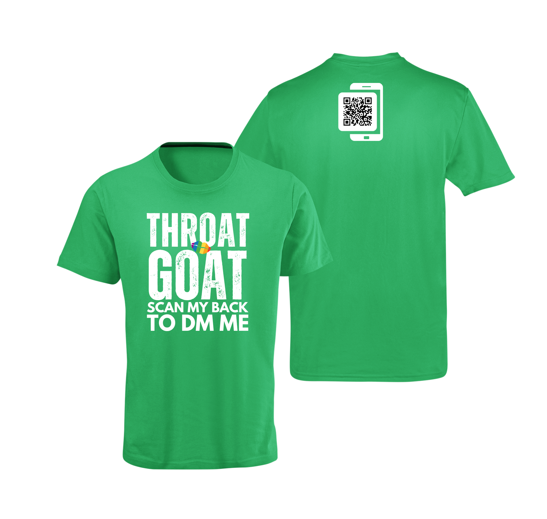 Throat Goat QR Code T-Shirt