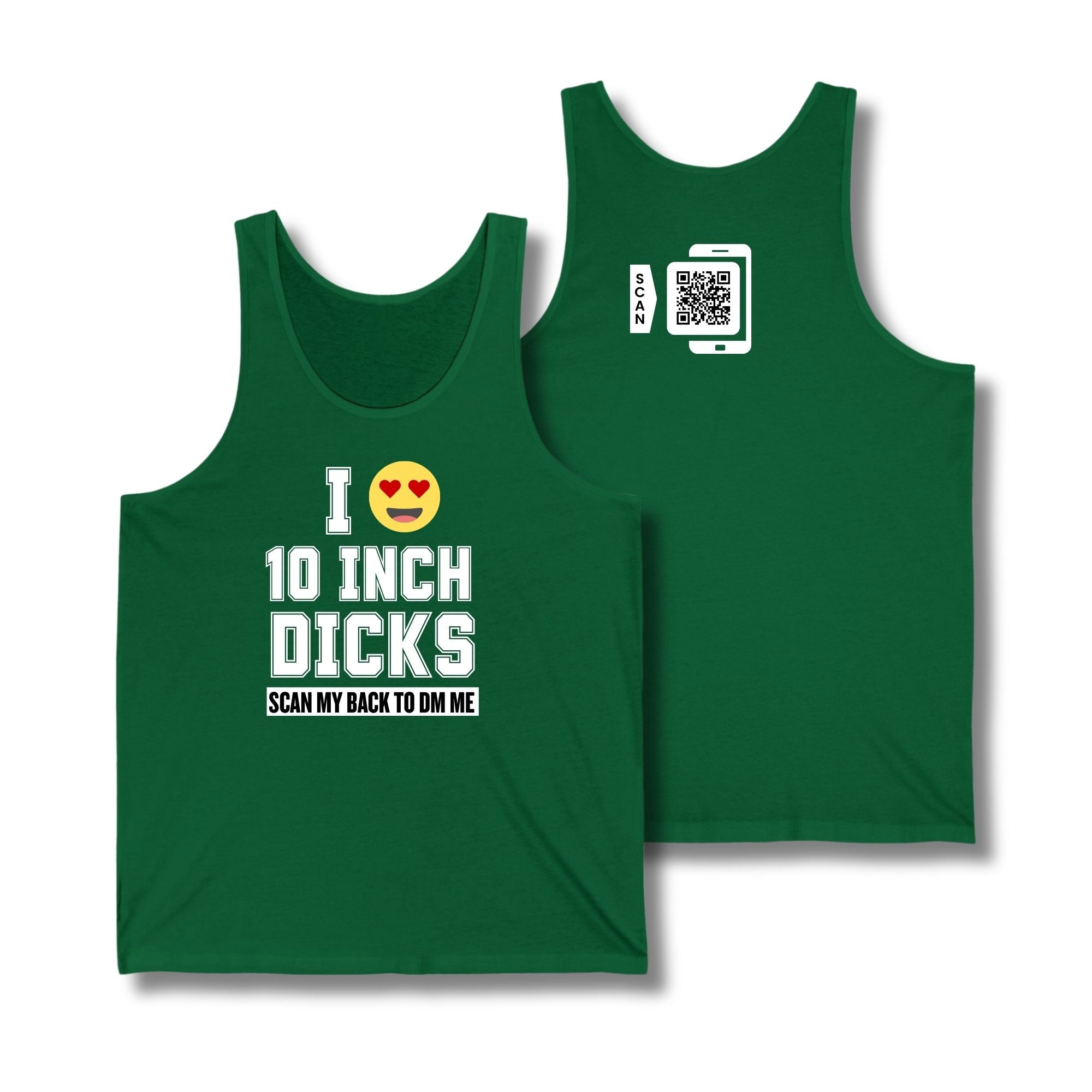 I Love 10 Inch Dicks Tank Top