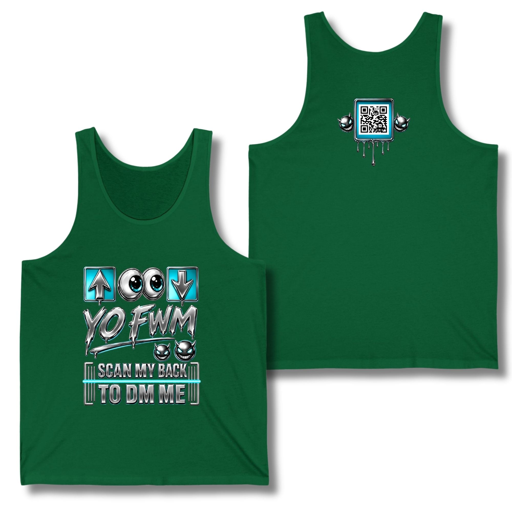 Top For Bottom Arrow Tank Top